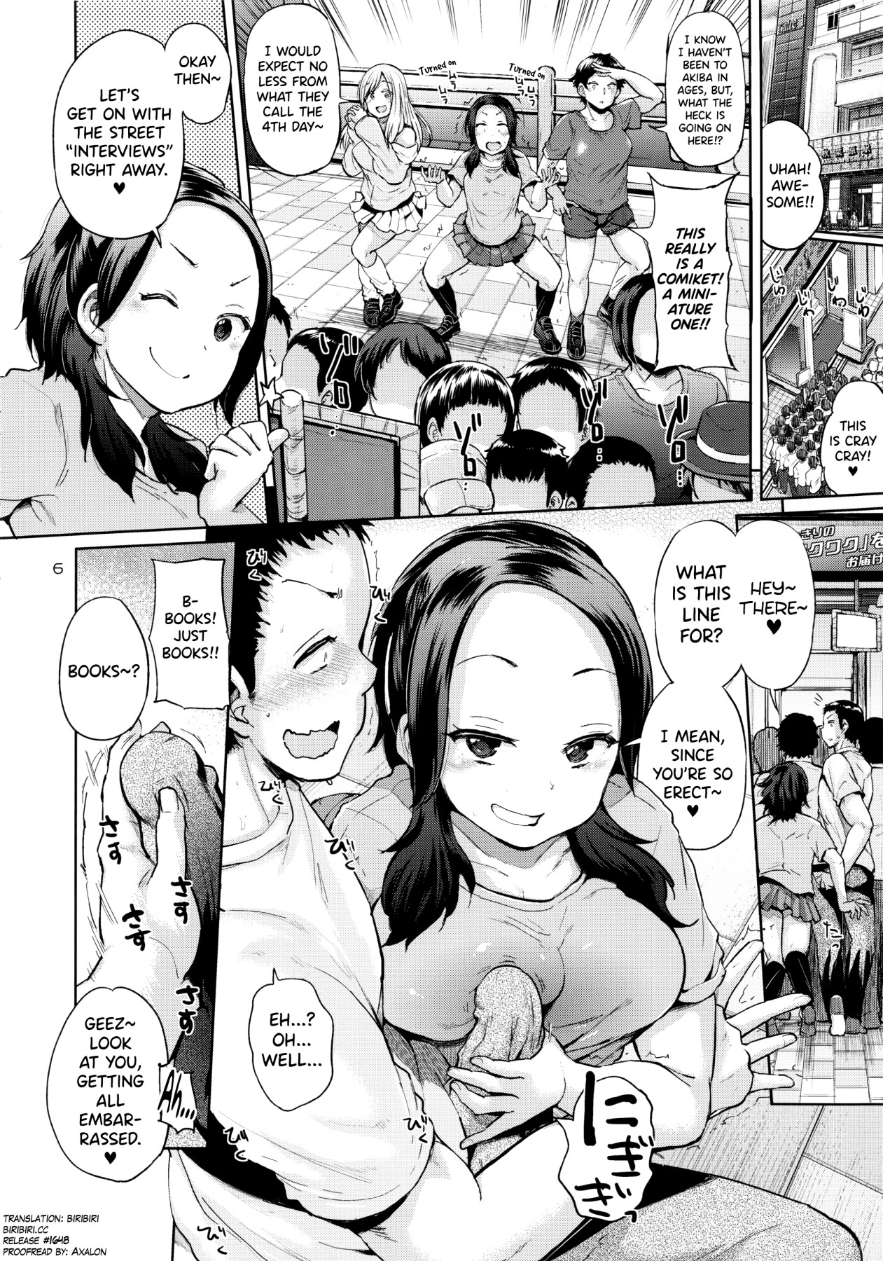 Hentai Manga Comic-2 Girls Who Weren't Even Otaku Went To Comiket To Play-Read-5